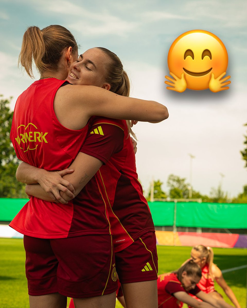 DFB_Team_EN's tweet image. If we send an emoji, this is the mood we're in π€π€©π€£
πΈ Yuliia Perekopaiko/DFB