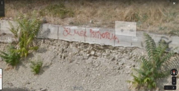 mezun olduğum lisenin google earth’ten alınmış bir görüntüsü