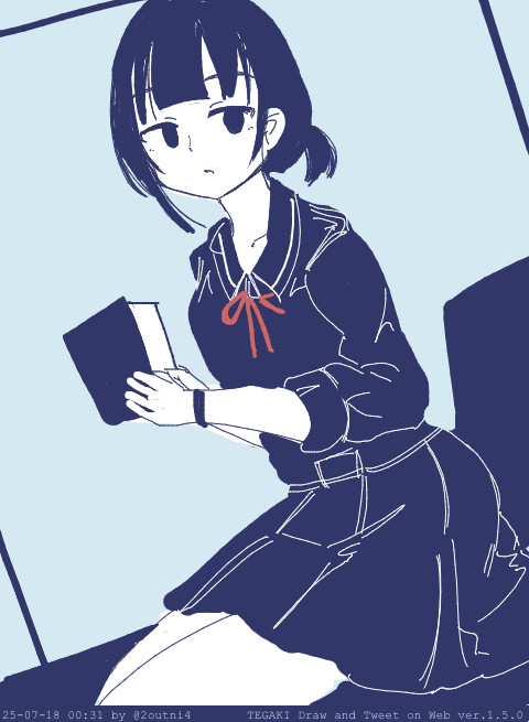 「明石さん #tegaki_dt」|24のイラスト