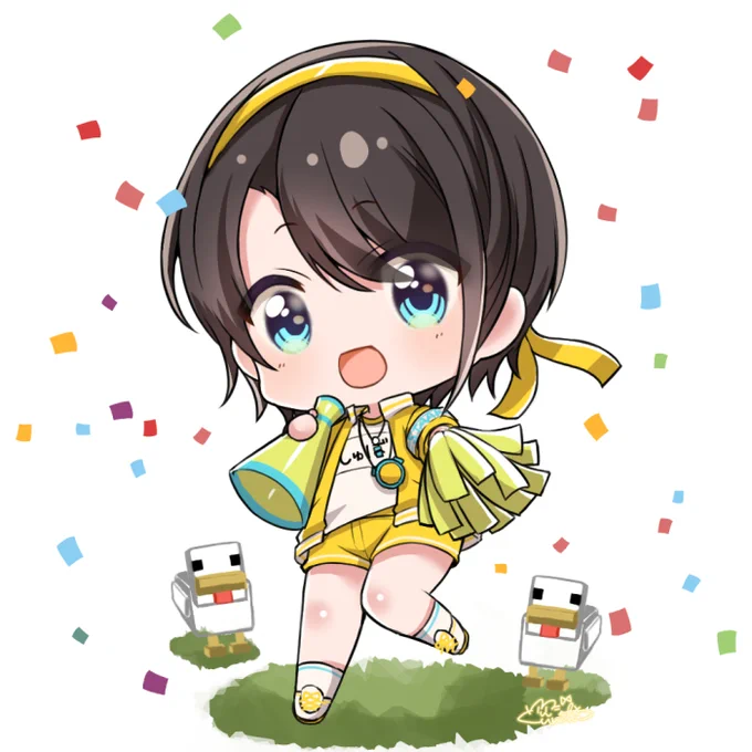 応援するしゅばスバちゃん#プロテインザスバル