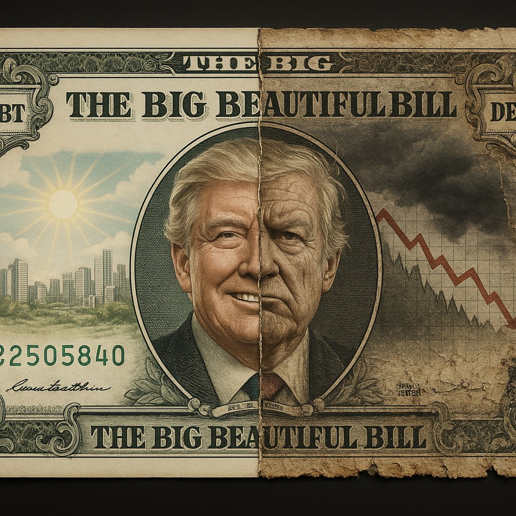 Every time I hear politicians debating a "big beautiful bill," I notice the conversation is always framed around the fear of national debt. One side says the spending is vital, the other claims the debt will destroy us.

Frankly, that entire debate misses the point.

This