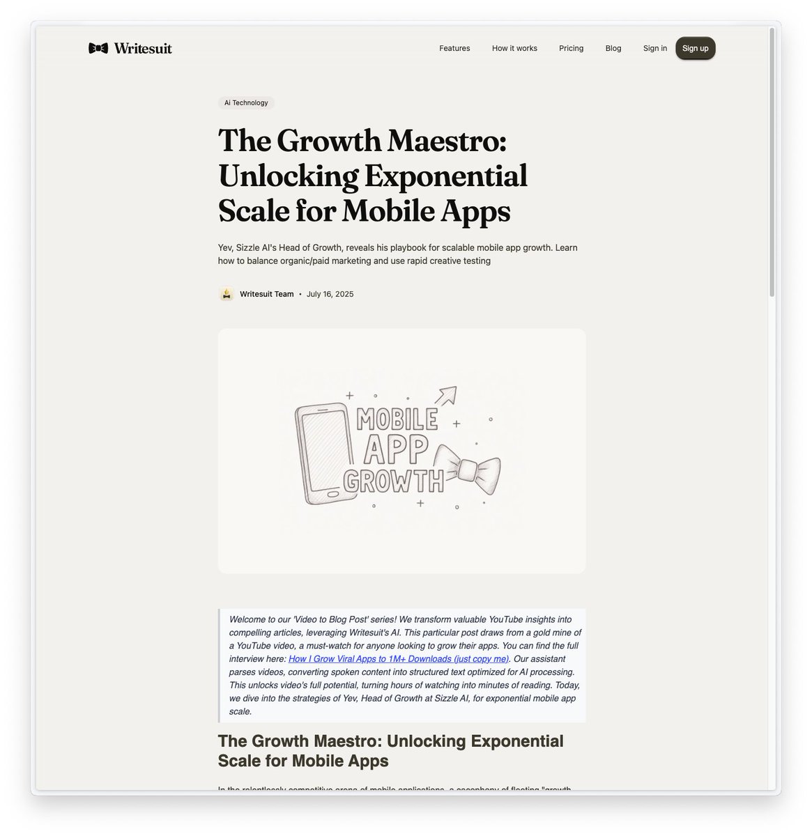 Writesuit tweet media