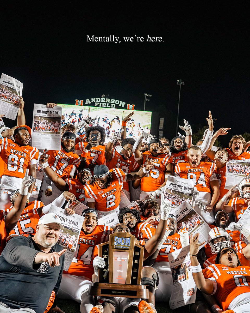 MercerBears's tweet image. 🏆

#RoarTogether