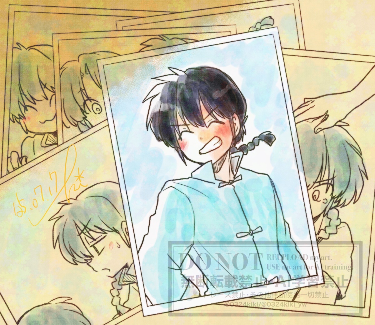 0324kiki's tweet image. #高橋留美子5作品版深夜の真剣お絵描き60分一本勝負
@ranmawandoro
7/17 23:30-24:30
久々にこそっと失礼します〜〜〜!