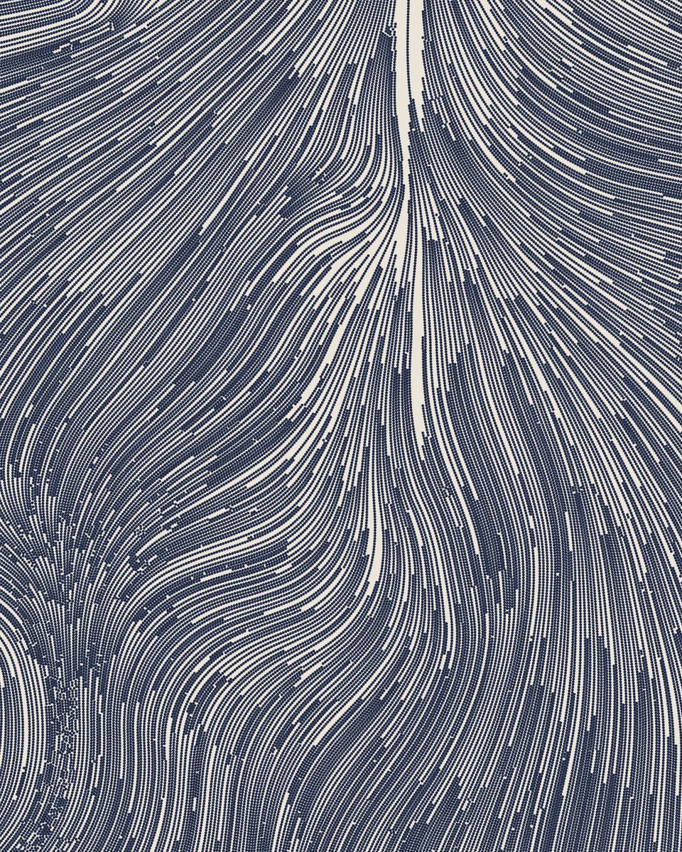 KREGdao's tweet image. QQL Monthly is back! This month's theme is Monochromatic Magic.
A study in restraint and rhythm. Limit your palette to a single color and unleash the raw power of motion and structure in flow fields.
Explore how form moves when color rests, then join the discord and show us…