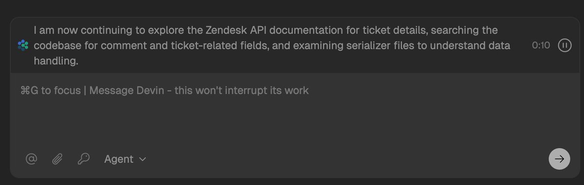 anicol's tweet image. Been playing with Devin.ai lately. It's wild how quickly these tools have become useful.