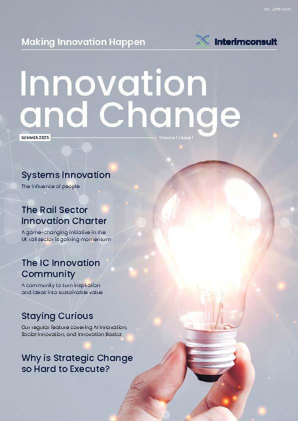 Interimconsult has launched the first edition of its new journal, Innovation and Change. The inaugural issue delves into themes such as systems innovation.
Available on Amazon at: amazon.com/dp/B0FFQD62GL

#talkinginnovation
#innovation
#innovationdialogue
#InnovationInAction