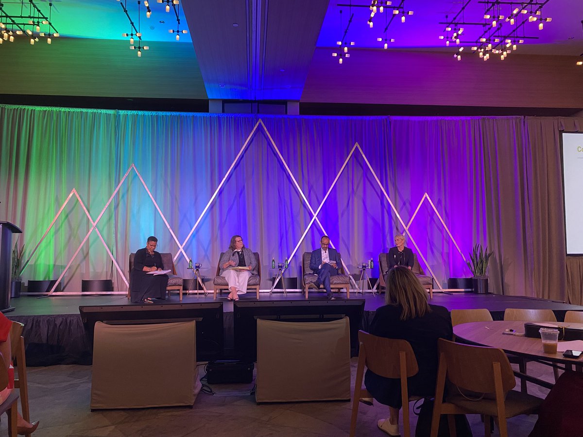 jclantz's tweet image. Janet Godwin kicked off Day 3 of the #ACTSummit and it was immediately followed by a great panel featuring some great speakers from The Annie E. Casey Foundation, The University Innovation Alliance, and the @ECMCFoundation. It’s been a great start to day 3!