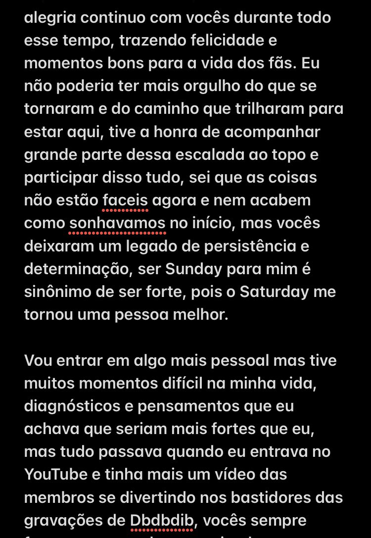 3mineul's tweet image. De: Min (@saturdaybra @LeeJuyeonBR)

Para: Saturday e todas as sua membros💖

#7thSaturdayAnniversary #SATURDAY #세러대이 @saturday718