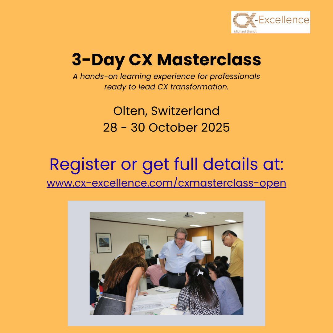 CX-Excellence / Michael Brandt tweet media