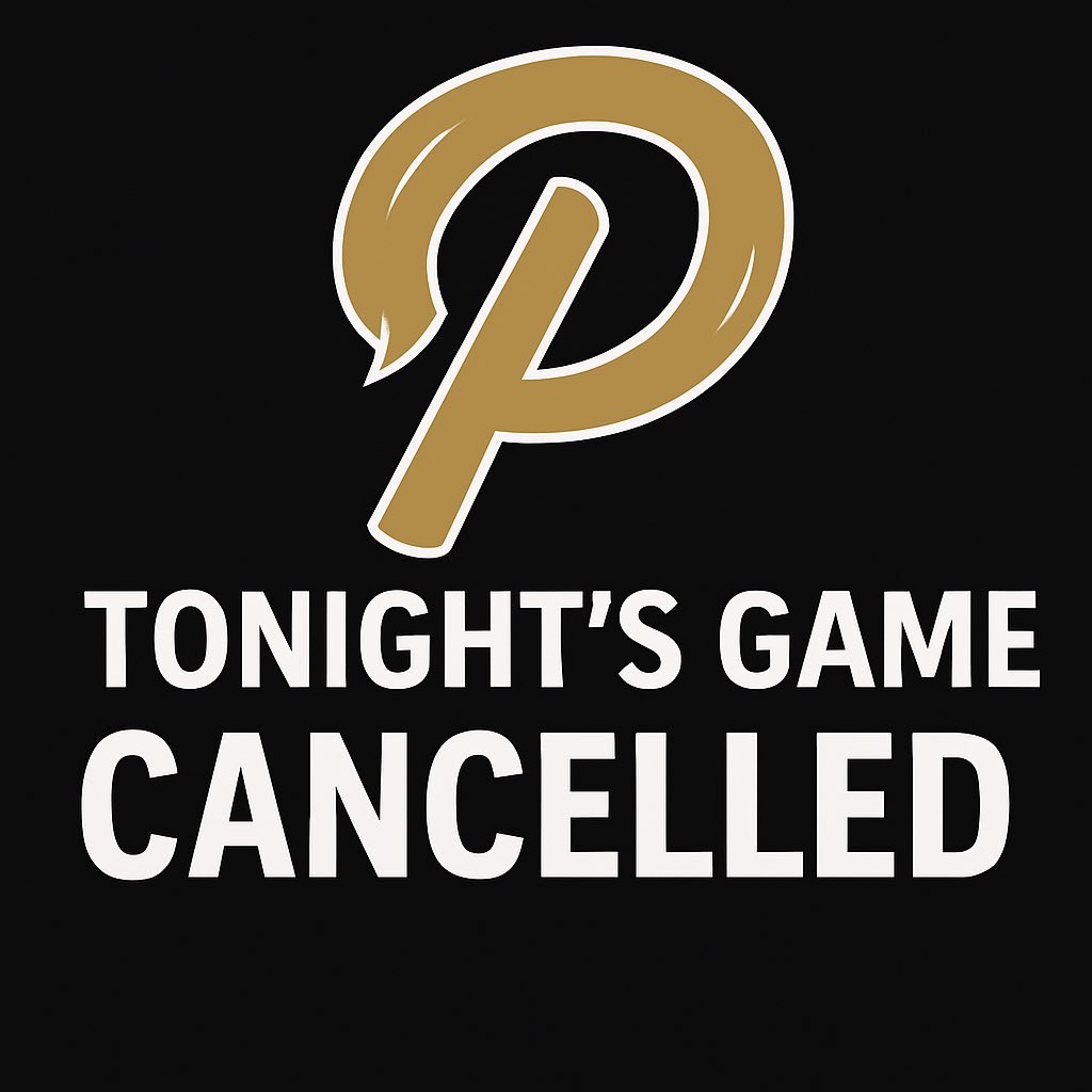 paloscoyotes's tweet image. Tonight’s game has been cancelled