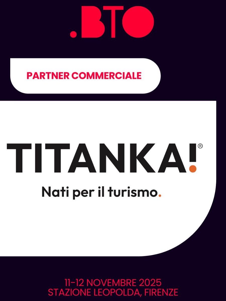 🙌 TITANKA! partner di #BTO2025! 
Nati per il turismo è l’espressione perfetta che racchiude i valori di TITANKA!, che contraddistinguono l’azienda, che raccontano la sua storia e determinano la più profonda specializzazione ed esperienza.

bto.travel/espositori/tit…