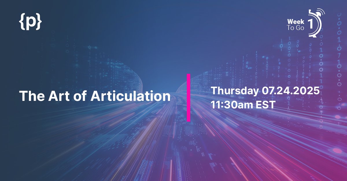 programmersio's tweet image. 🗣️ Great ideas, but struggling to express them?

Join our free webinar The Art of Articulation on July 24 @ 11:30 AM EST to boost clarity, confidence &amp;amp; public speaking skills—live!

🎟️ Register @ programmers-io.zoom.us/webinar/regist…

#TechWebinar #TechCommunication #ITSoftSkills #Articulation