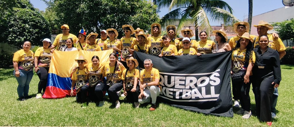 EmbColES's tweet photo. Recibimos en nuestra sede a la delegación de Colombia que participa en el Torneo Internacional Capital Basquetera 2025, del 17 al 20 de julio en San Salvador, evento que reúne 64 equipos de 8 países
🏀🇨🇴🇻🇪🇬🇹🇧🇿🇳🇮🇨🇷🇵🇦🇩🇴🏀 https://t.co/7exoqE4tCD