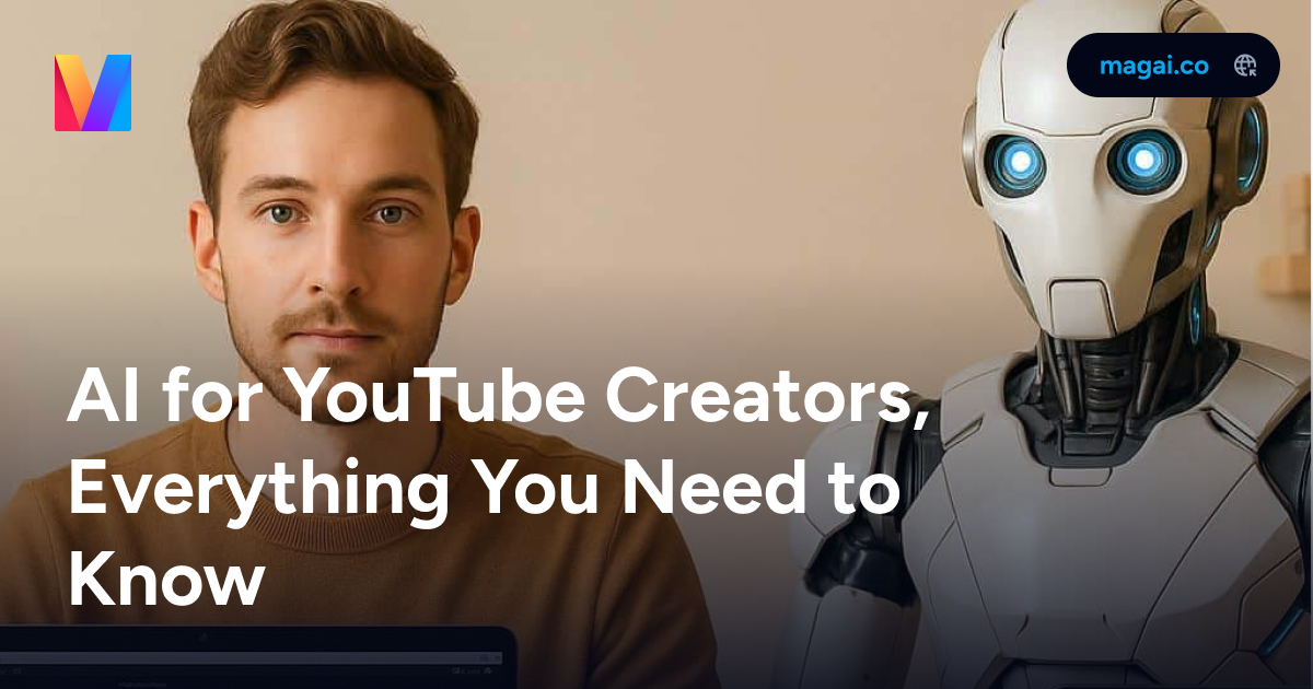 📈 Did you know? AI-generated subtitles can boost your YouTube watch time by 38%! Learn how to leverage AI tools to grow your channel: magai.co/ai-for-youtube…