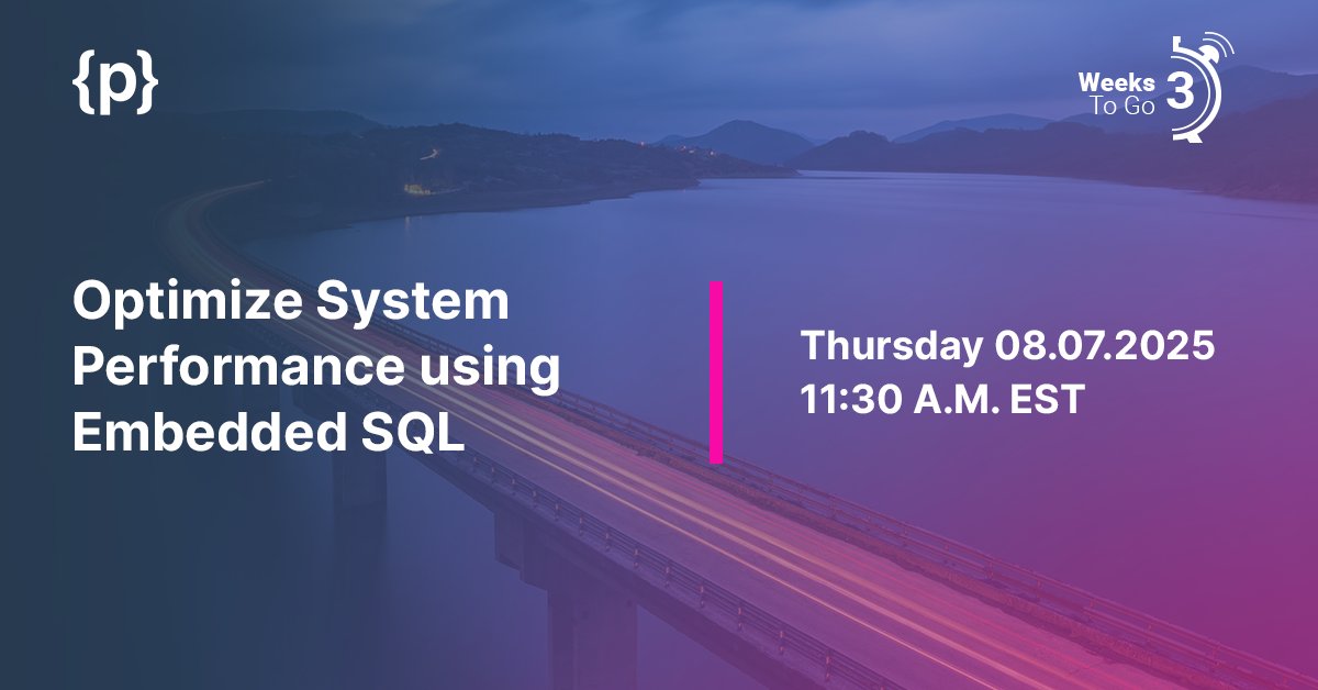 programmersio's tweet image. 😵 RPG projects feeling too complex or costly?

Join our free webinar on Aug 7 @ 11:30 AM EST to learn how SQL can simplify dev, boost performance &amp;amp; future-proof your IBM i apps.

🎟️ Save your seat: programmers-io.zoom.us/webinar/regist…

#IBMi #RPG #SQLDevelopment #TechWebinar #EmbeddedSQL