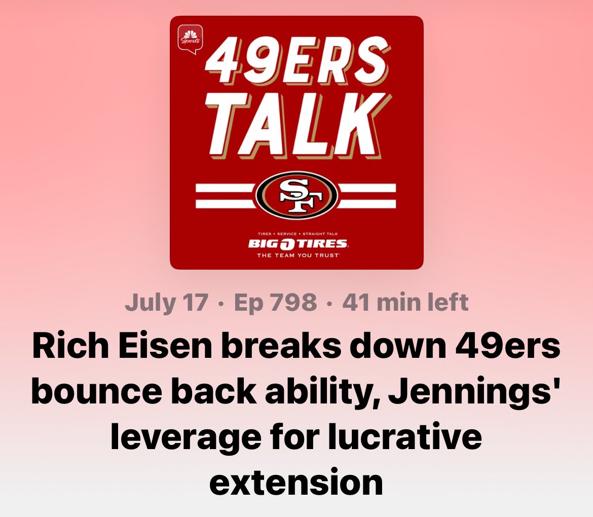 MaioccoNBCS's tweet image. A fun conversation with @RichEisenShow as we go way back to his days at @KRCR7 in Redding, CA.
Links to listen to #49ers Talk
Apple: podcasts.apple.com/us/podcast/49e…
Spotify: open.spotify.com/episode/4I6bNy…