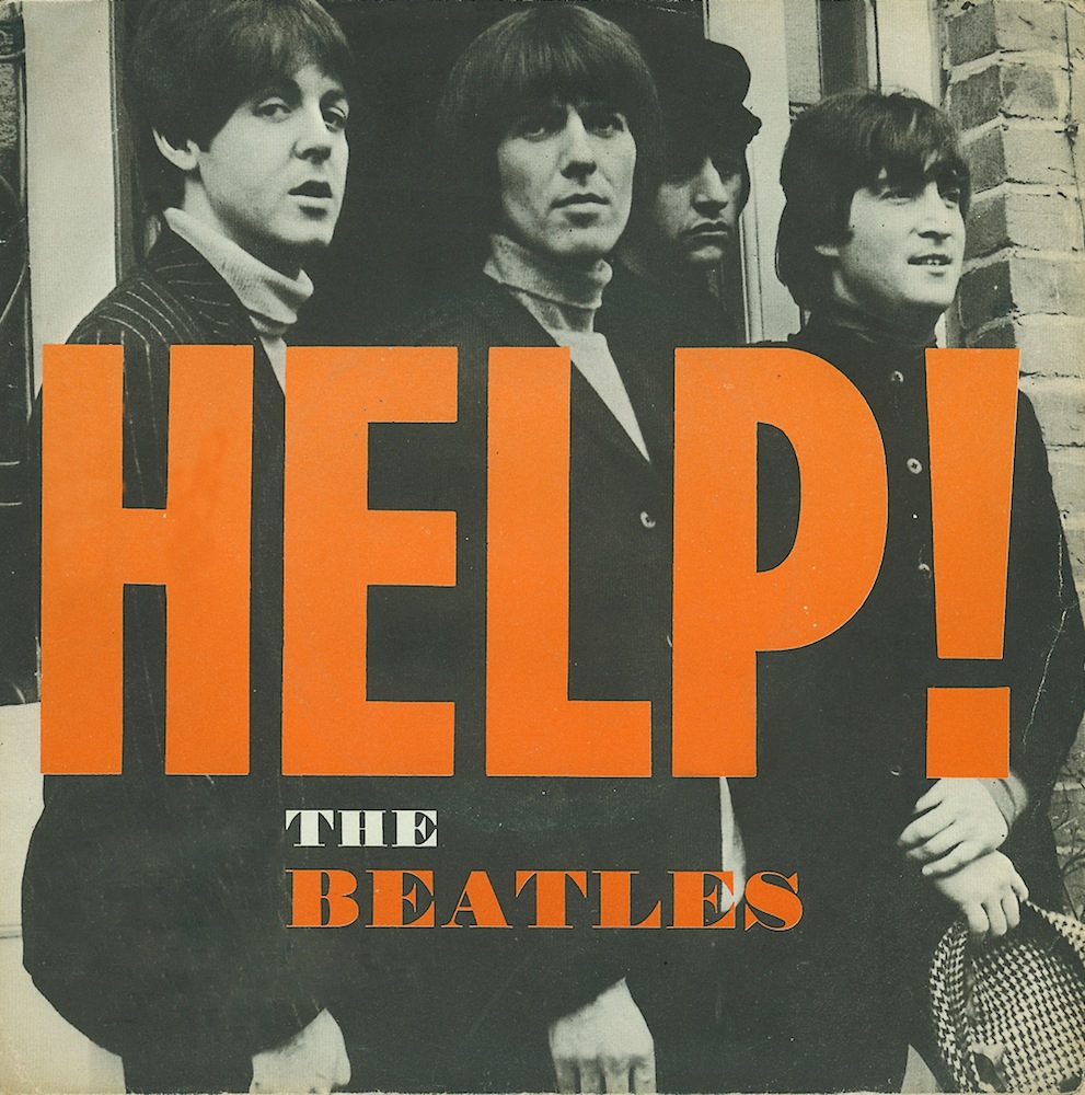 thebeatles's tweet image. “‘Help!’ was about me, although it was a bit poetic. I think everything comes out in the songs.” - John #OTD in 1965, The Beatles released Help!/I'm Down as a UK single. This is a selection of international single sleeves for the A-side.