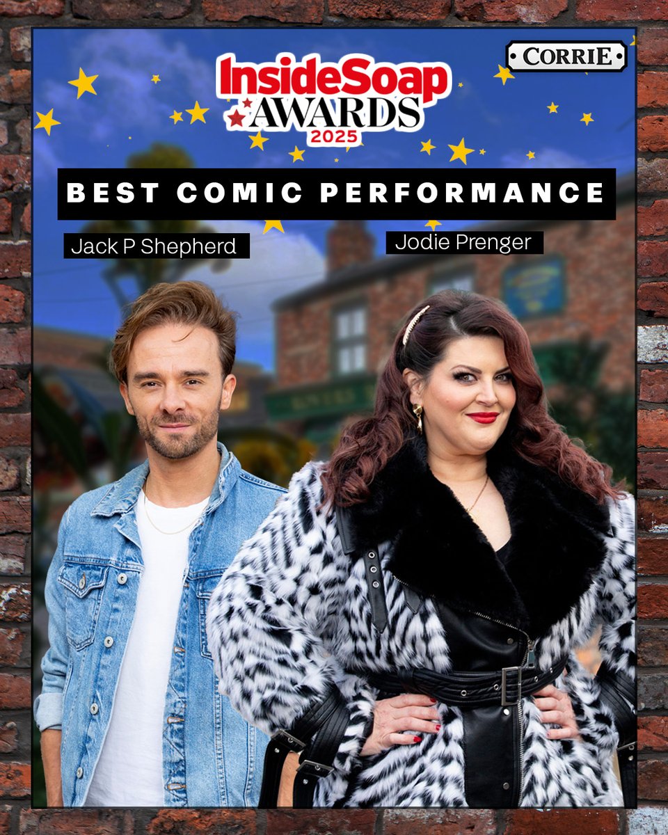 Coronation Street (@itvcorrie) on Twitter photo ✨ Voting is now open for this year's Inside Soap Awards! ✨
Click the link and vote for your Soap favourites now!👇
smartsurvey.co.uk/s/insidesoapaw…
#Corrie <a href="/InsideSoapMag/">Inside Soap</a> ✨ Voting is now open for this year's Inside Soap Awards! ✨
Click the link and vote for your Soap favourites now!👇
smartsurvey.co.uk/s/insidesoapaw…
#Corrie <a href="/InsideSoapMag/">Inside Soap</a>