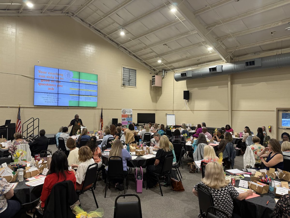 Let’s READ, Georgia!! LRG has 65+ more coaches trained and ready to help districts, schools, coaches, and teachers!