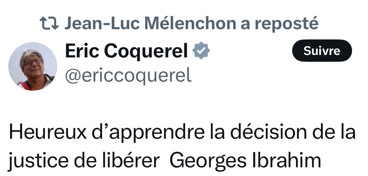 viviapostat's tweet image. LFI s’oppose à la libération de Boualem Sansal… mais applaudit celle d’un terroriste