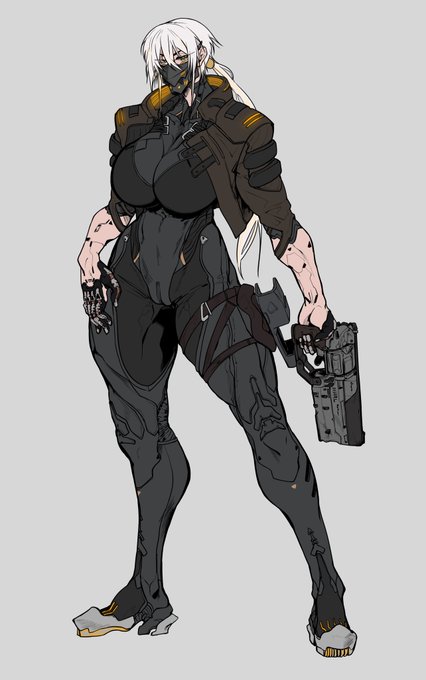 OC
サイバーパンクREDのPCちゃんです 