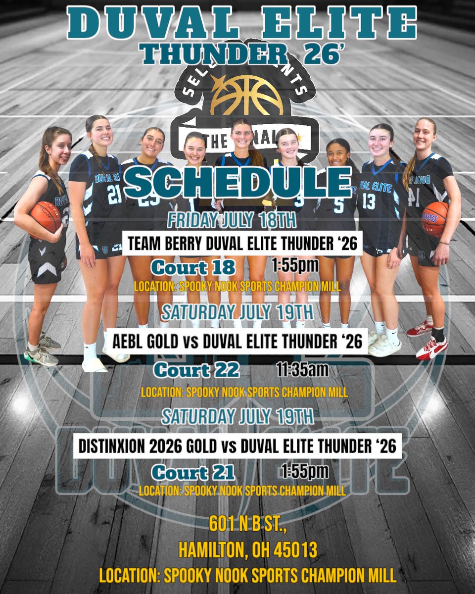 KennedyLoux's tweet image. Super excited for my last tournament with @DuvalElite!! Here is our game schedule in Ohio. @CoachMatt_DE @SUTSReport @GigiBistrow @PGHFlorida