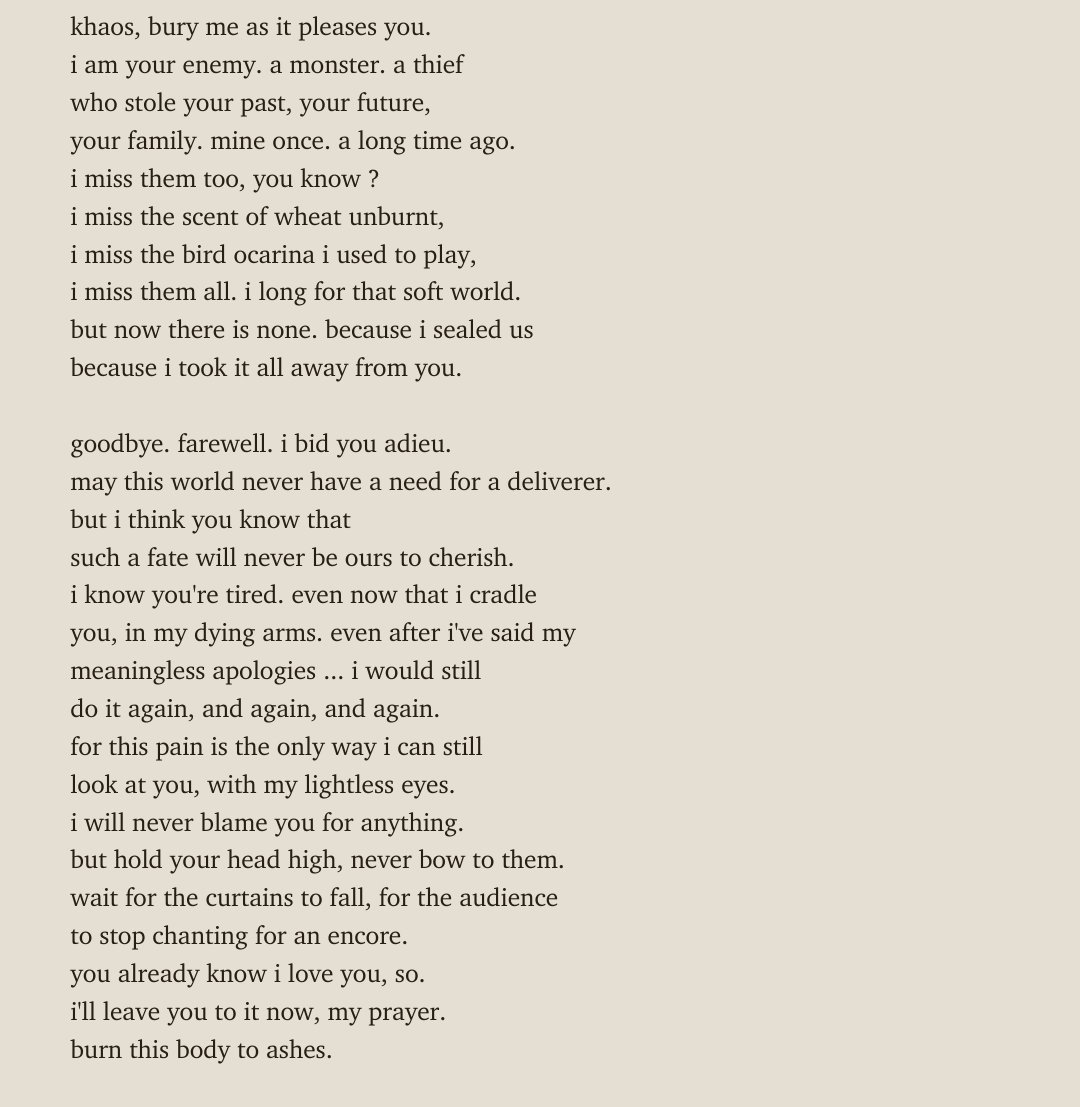 all stars burn to ash.

— a poem about #flamereaver  🌙 and #phainon ☀️