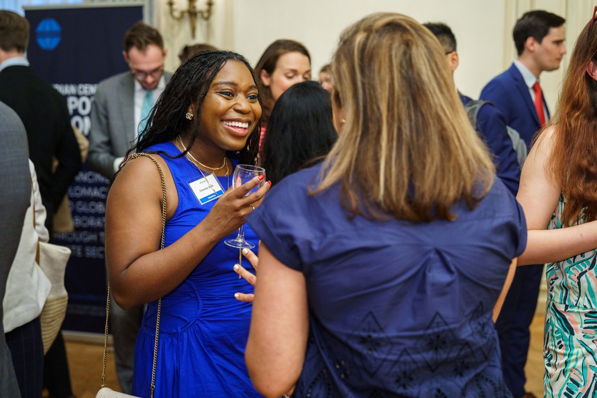 MeridianIntl's tweet image. Economic &amp;amp; trade counselors are key to global commerce. At our 7th annual reception, we gathered 100+ attachés, U.S. officials &amp;amp; business leaders to strengthen networks that drive trade &amp;amp; investment. Remarks by @StateDept’s Thomas Lersten &amp;amp; @HP’s @BMasalosalo spotlighted…
