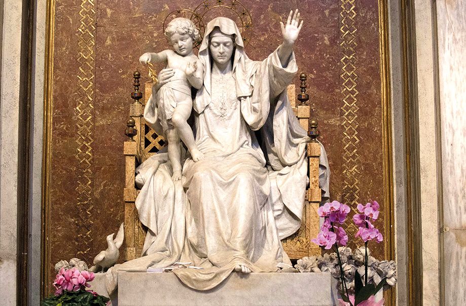 drjohanndsouza's tweet image. Ave Regina Pacis from St. Maria Maggiore. This is culture.