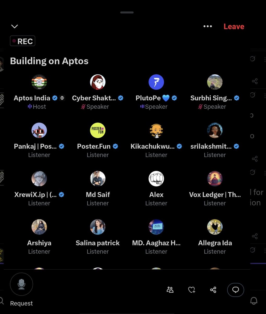 Wrapped up the first Aptos Accelerator AMA today. Got a chance to hear from our fellow builder <a href="/Plutopeio/">PlutoPe 💙</a> and <a href="/surbhibarar/">Surbhi Singh 🗿🌐</a> about their journey so far and how they're shaping web3 and Aptos ecosystem. Truly impressive! <a href="/aptos_ind/">Aptos India</a>