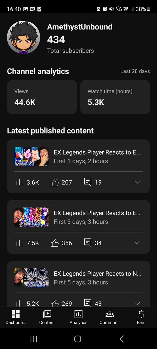 AmethystAbrams's tweet image. THIS IS INSANE TO ME TO BE HONEST SINCE WUWA HAS BEEN ON A QUIET PERIOD, UNTIL 2.5 DROPS I THOUGHT ID PUT SOME TIME INTO MY 2ND CHANNEL AND MY GOODNESS THE RESPONSE AND SUPPORT IS INSANE THANK YOU!!!! 
DRAGON BALL IS A HUGE PASSION OF MINE AND IM GOING TO CONTINUE TO MAKE CONTENT…