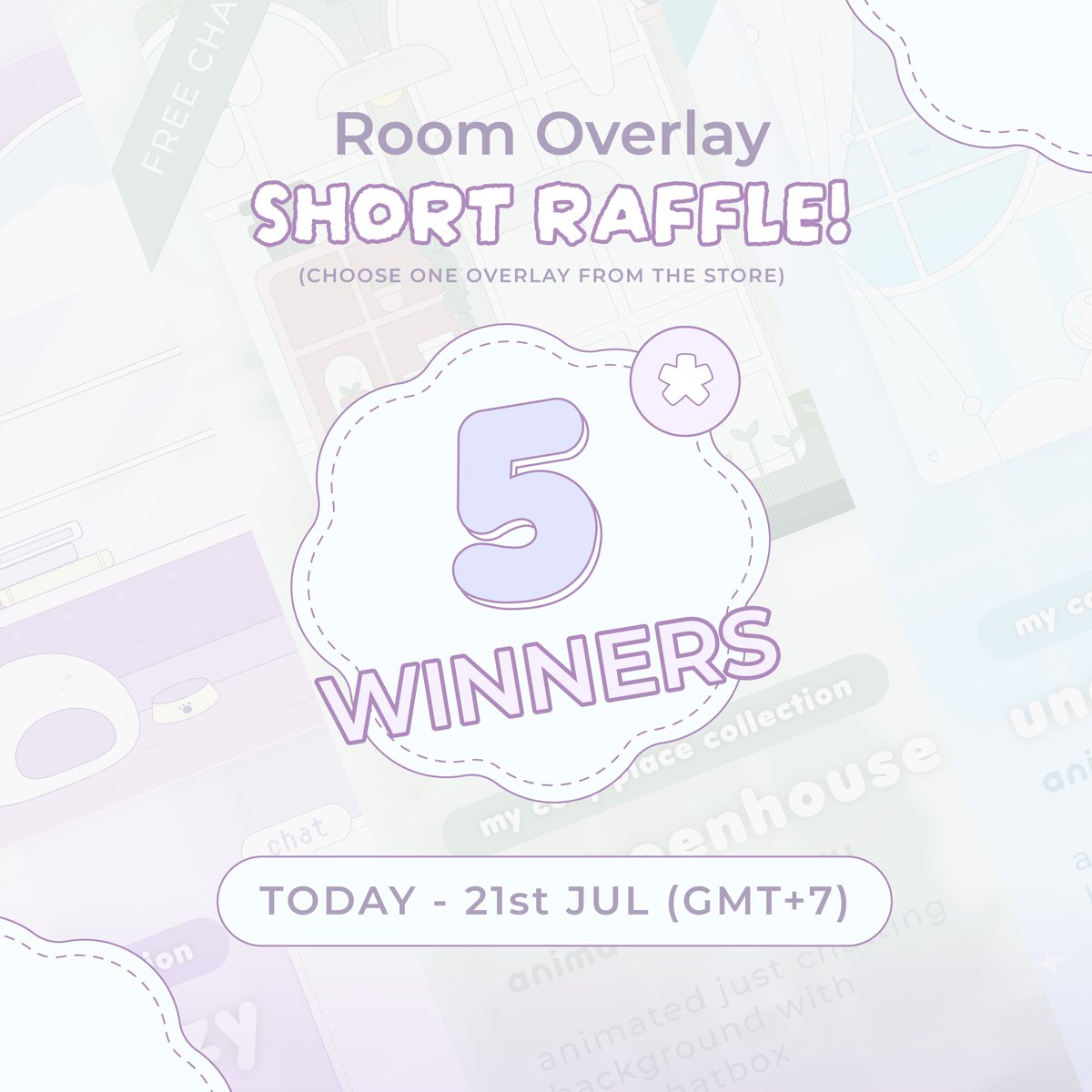 himonarune's tweet image. Hi everyone! I have some good news for you.
🥳 I'm running the " room overlay short raffle " 🥳
🎟️winners can choose 1 overlay
from the " my cozy place collection "
in vgen and kofi shop
&gt; Rules &lt;
🪴 ♡︎ &amp; ⟳ this post
🪴 Follow me @himonarune ₍ᐢ. .ᐢ₎
you can join…