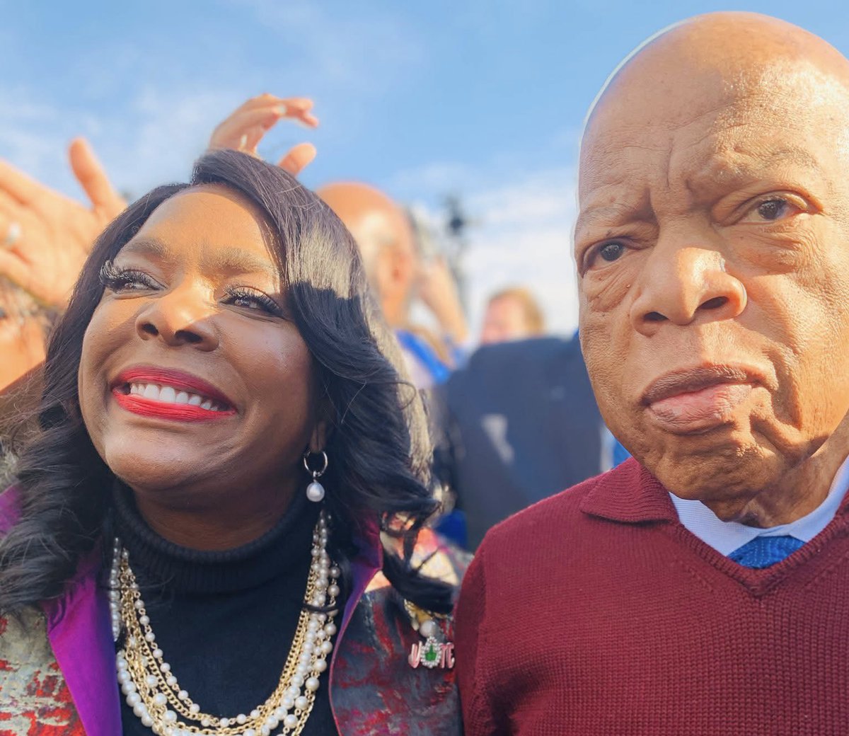 RepTerriSewell's tweet image. It is hard to believe that five years have passed since we lost John. He would have a lot to say about what’s going on these days. The attacks on our democracy. The whitewashing of our history. The efforts to make it harder for Americans to vote.
Old battles have indeed become…