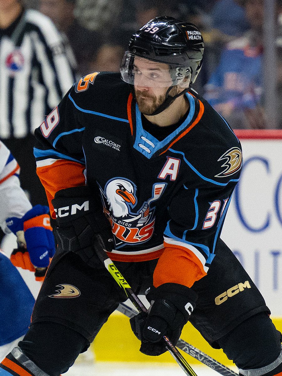 SDGullsAHL's tweet image. Shhhhhhh馃か
Here's an exclusive first look at Brou in Gulls gear 馃