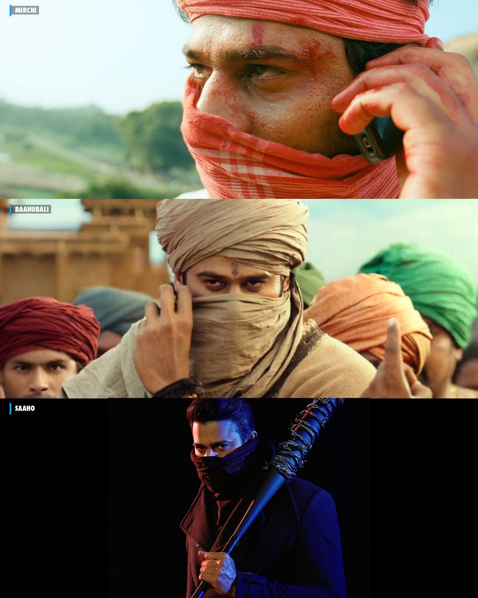TheVenuPrabhas's tweet image. A menace under mask ☠️🔥 #Prabhas