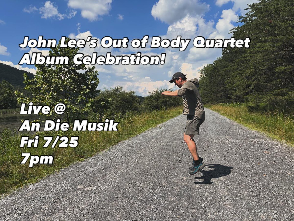 Join John Lee's Out of Body Quartet on Friday, July 25th, for an evening of jazz at An die Musik Live!

You can listen in-person or via livestream, follow this link for tickets and more info – tinyurl.com/2p9zmd2m