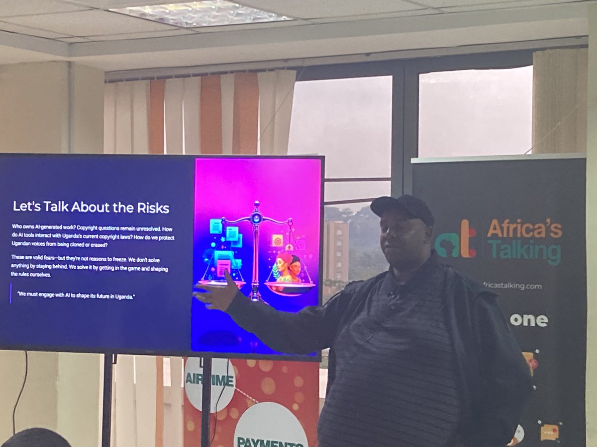 oquidave's tweet image. Who owns AI-generated work? The copyright question remains unresolved.
Copyright laws are not yet updated with the AI tech.
But there’s going to be opportunities in licensing faces, voices
@ekongot