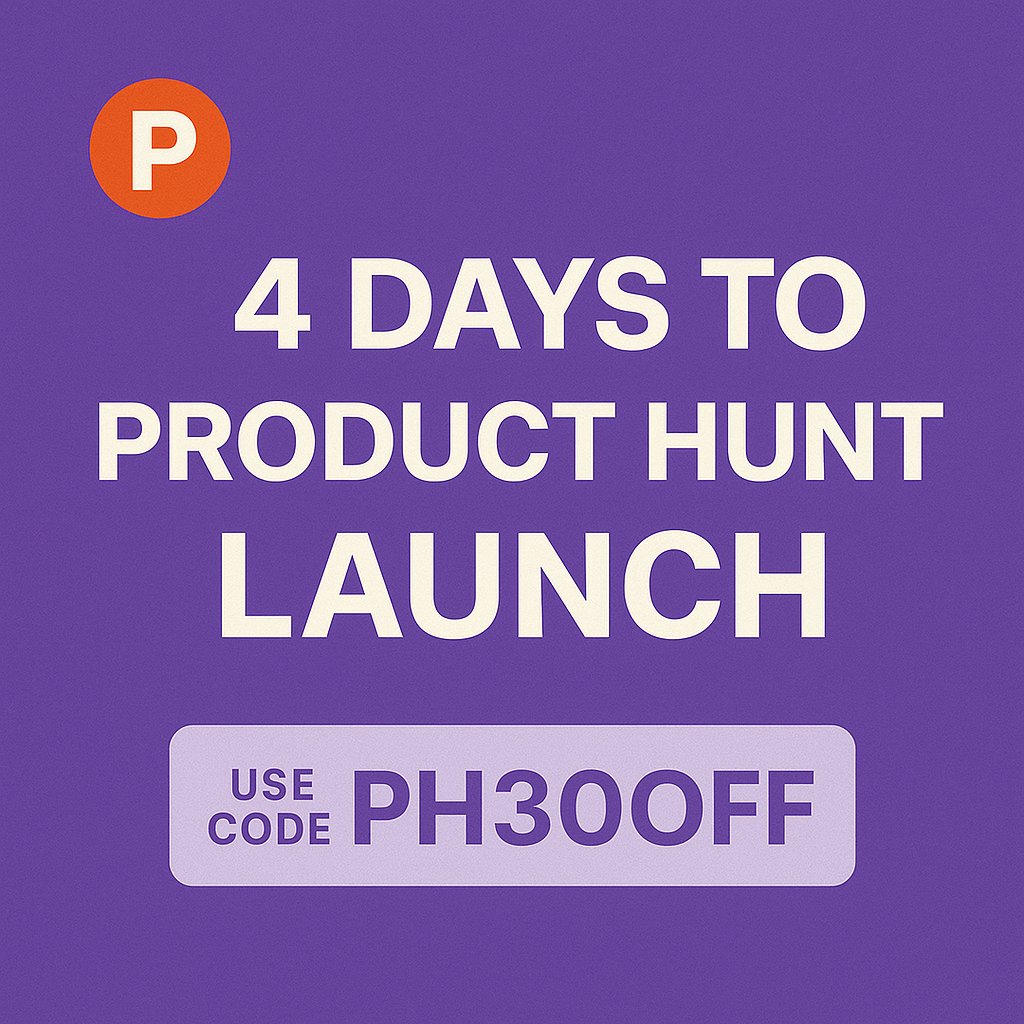NixieSocial's tweet photo. 🚨 Product Hunt Launch in 4 Days!

Nixie Social is already helping small businesses automate their social content, now we’re bringing it to the Product Hunt community.

🎁 PH-only deal: 30% off with PH30OFF
📅 Launching in 4 days!

#ProductHunt #StartupLaunch #AItools https://t.co/iKktfEnUkb