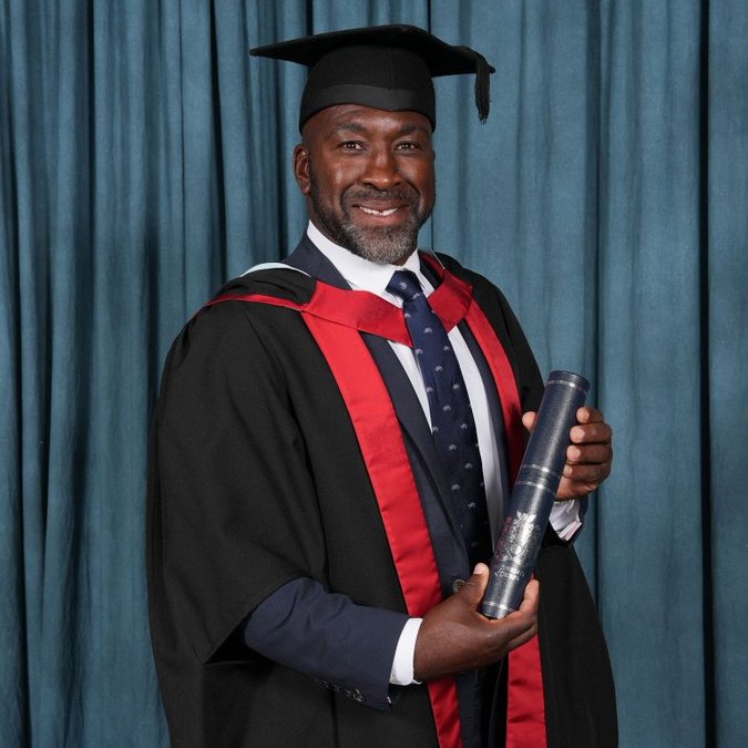 LMA_Managers's tweet image. 🎓 Congratulations to LMA Committee Member Darren Moore, who has today received an honorary degree from the University of Derby for his extensive charity work and incredible impact on the local community.