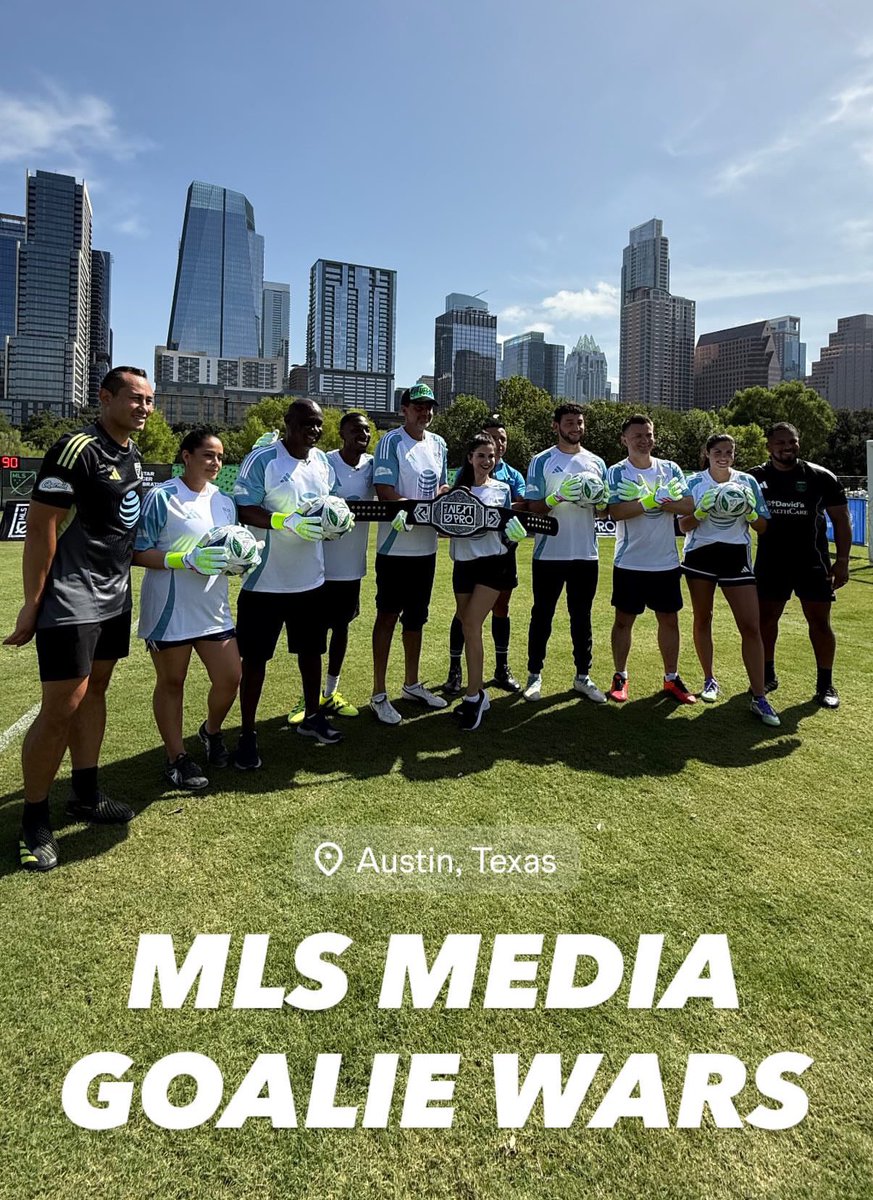 <a href="/MLS/">Major League Soccer</a> MEDIA GOALIE WARS IN ATX 

<a href="/AlexWAATV/">Alex Sanabria</a> is representing WAATV

#austinfc #verde