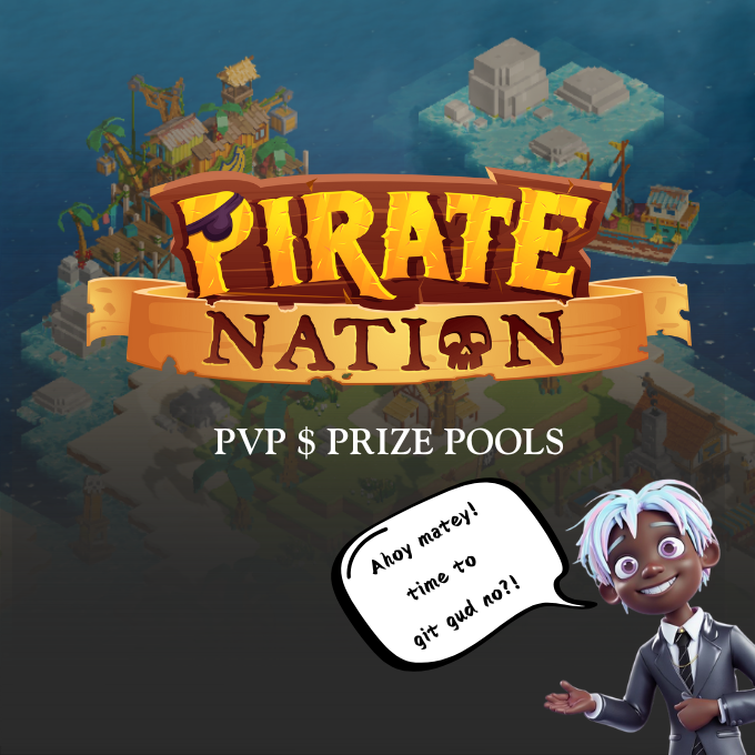 RestlessHavoc (@restlesshavoc) on Twitter photo "Web3 gaming is dead", but everyone is yapping rather than playing games.
Why? Cos we want our bags to go up.
This game wants to award you tokens, but you'll need to prove yourself.
Here's all you need to know about <a href="/PirateNation/">Pirate Nation</a>'s PvP tournaments and prize pools.
🧵1/11 "Web3 gaming is dead", but everyone is yapping rather than playing games.
Why? Cos we want our bags to go up.
This game wants to award you tokens, but you'll need to prove yourself.
Here's all you need to know about <a href="/PirateNation/">Pirate Nation</a>'s PvP tournaments and prize pools.
🧵1/11