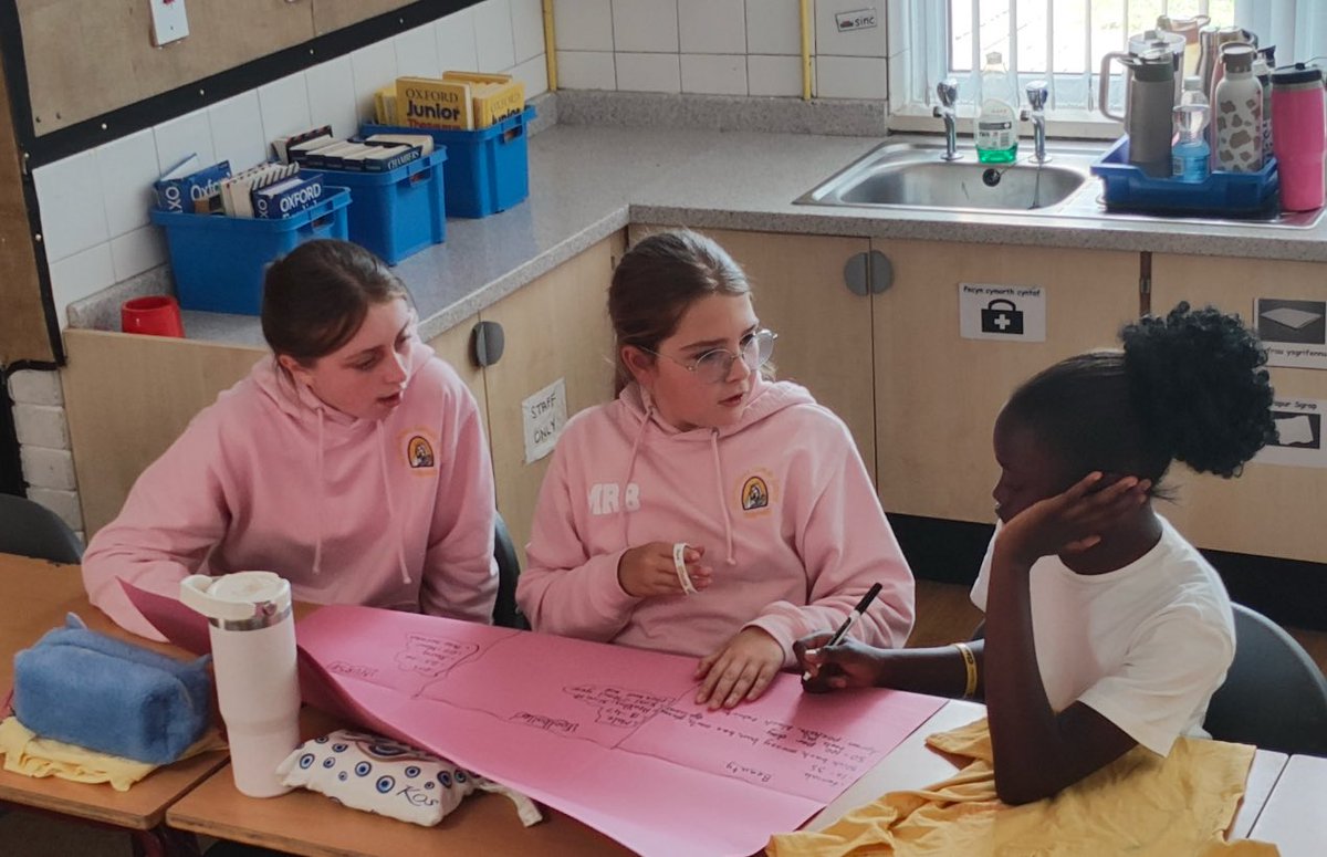 stwinsholywell's tweet image. Pupils in Dosbarth Menai have been finishing the year by thinking about Stereotyping of people and job roles. We played a game where our stereotypes were challenged. #prevent #stereotyping