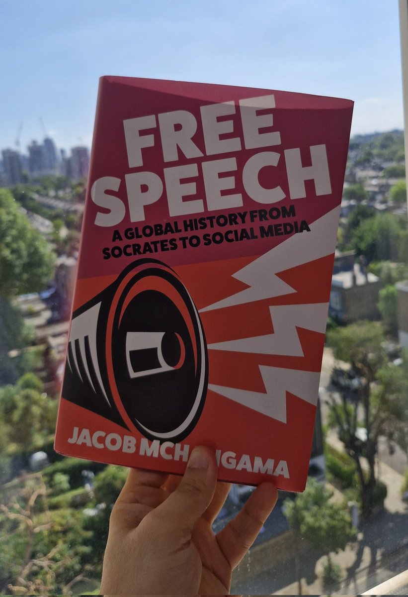 Eli Vieira (@elivieirajr) on Twitter photo Entrevistei nesta manhã o autor deste livro sobre a história global da liberdade de expressão, <a href="/JMchangama/">Jacob Mchangama</a>. Uma tradução foi feita pelo <a href="/institutosivis/">Instituto Sivis</a>, lançada hoje, com tiragem de 500 cópias que estão sendo distribuídas gratuitamente.
Nosso ótimo papo vai pro canal do Entrevistei nesta manhã o autor deste livro sobre a história global da liberdade de expressão, <a href="/JMchangama/">Jacob Mchangama</a>. Uma tradução foi feita pelo <a href="/institutosivis/">Instituto Sivis</a>, lançada hoje, com tiragem de 500 cópias que estão sendo distribuídas gratuitamente.
Nosso ótimo papo vai pro canal do