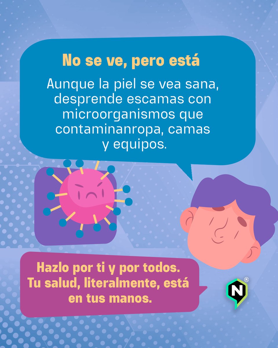 NarrativaMexico's tweet image. #ComunidadNarrativa • SALVA VIDAS 🩺
Tus manos pueden ser la diferencia 👐🧼 ¡Lávalas bien y con frecuencia!

Hacerlo correctamente es una de las medidas más efectivas para prevenir enfermedades como gripes, diarreas, COVID-19 y muchas más 🦠

#LávateLasManos #HigieneEsSalud
