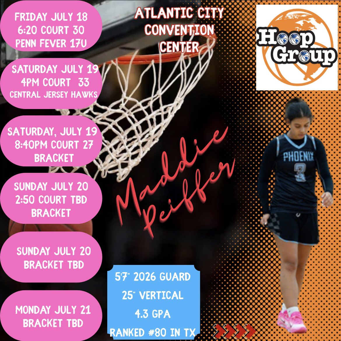 Phoenix Select (@phoenixselect) on Twitter photo 5’7” 2026 guard <a href="/maddie_p2026/">Maddie Peiffer</a> is ranked #80 in Texas and will be playing in Atlantic City this weekend🔥
<a href="/StevensWBBALL/">StevensWBBALL</a> <a href="/GBC_WBB/">GBC WBB</a> <a href="/SCWBB/">Springfield College Women’s Basketball</a> <a href="/EmersonWBBall/">Emerson WBB</a> <a href="/OXYwbb/">OXYwbb</a> <a href="/coachcell12/">Marcel Pettway</a> <a href="/WPIWBasketball/">WPI Women’s Basketball</a> <a href="/SwatWBasketball/">Swarthmore Women's Basketball</a> <a href="/EmoryWBB/">Emory Women’s Basketball</a> <a href="/BrandeisWBB/">Brandeis Women's Basketball</a> 5’7” 2026 guard <a href="/maddie_p2026/">Maddie Peiffer</a> is ranked #80 in Texas and will be playing in Atlantic City this weekend🔥
<a href="/StevensWBBALL/">StevensWBBALL</a> <a href="/GBC_WBB/">GBC WBB</a> <a href="/SCWBB/">Springfield College Women’s Basketball</a> <a href="/EmersonWBBall/">Emerson WBB</a> <a href="/OXYwbb/">OXYwbb</a> <a href="/coachcell12/">Marcel Pettway</a> <a href="/WPIWBasketball/">WPI Women’s Basketball</a> <a href="/SwatWBasketball/">Swarthmore Women's Basketball</a> <a href="/EmoryWBB/">Emory Women’s Basketball</a> <a href="/BrandeisWBB/">Brandeis Women's Basketball</a>