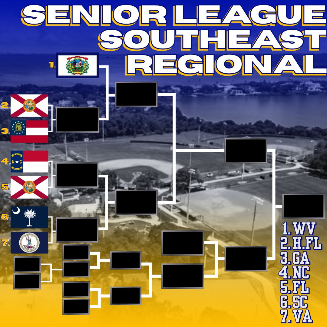 The Senior League Southeast tournament begins tomorrow in Safety Harbor Florida

The Logan Allstars will play their first game Saturday morning between the winner of Georgia and Florida Host at 9:00am!!!