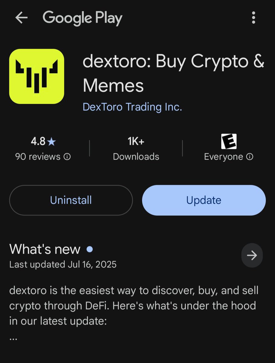 nick_nechanicky's tweet image. dextoro version 2.2.13 is live 📲
Dozens more on the way.