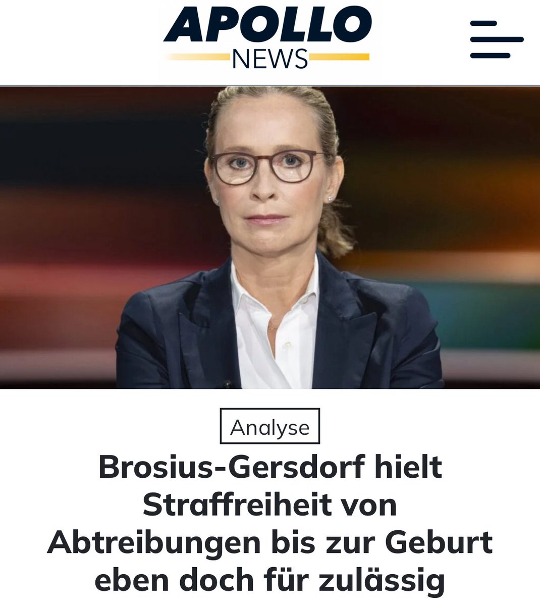 maxmannhart's tweet image. Wie positionierte sich Brosius-Gersdorf zu Abtreibungen bis zur Geburt?
Sie vermittelt bei Lanz ein mindestens sehr missverständliches Bild von ihrer bisher publizierten Position - auf Basis dessen viele Medien dann ungeprüft Fake-News-Vorwürfe erheben.
Die Wahrheit ist:…