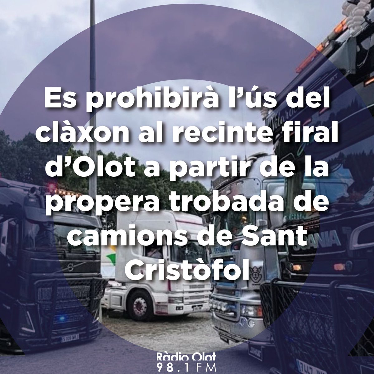 🚚 També es restringirà el seu ús pel centre de la ciutat i els vehicles no passaran per l’avinguda Sant Jordi

ℹ️ Llegeix la notícia a garrotxadigital.cat 

#Olot #Garrotxa